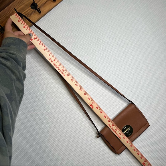 Kate Spade | Small Brown Crossbody bag Purse Flip Top - Picture 6 of 8